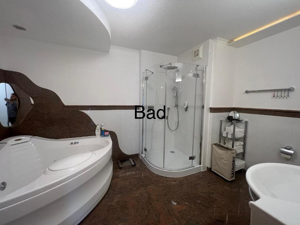 Kúpeľňa v ubytovaní Penthouse Appartement