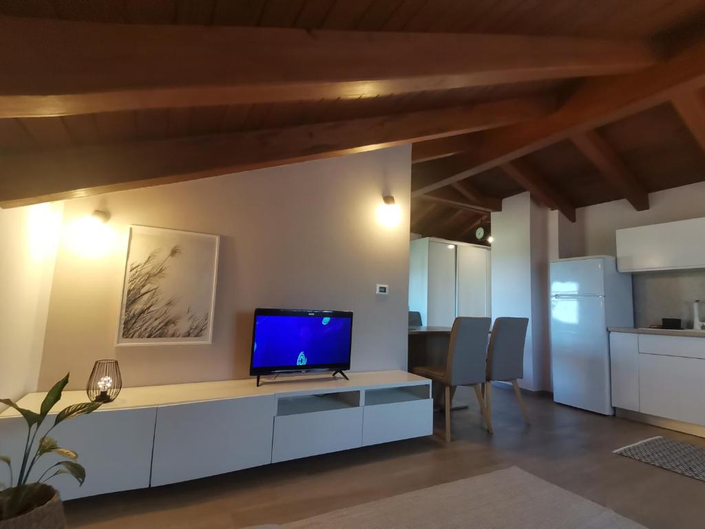 Kuchyň nebo kuchyňský kout v ubytování Apartment Harmony