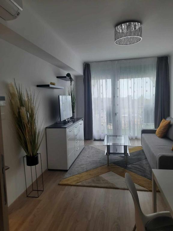 TV a/nebo společenská místnost v ubytování Silver Side Apartments