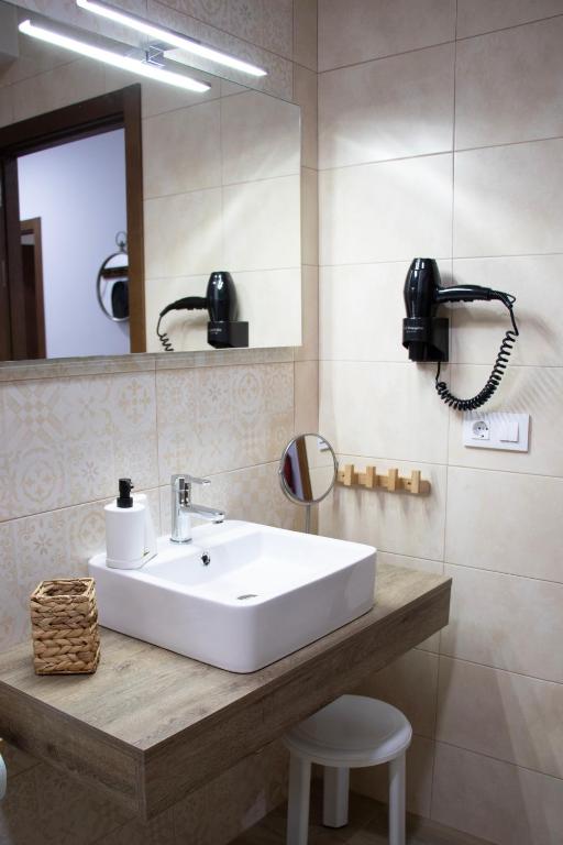 Kúpeľňa v ubytovaní Casas rurales La Carrasca