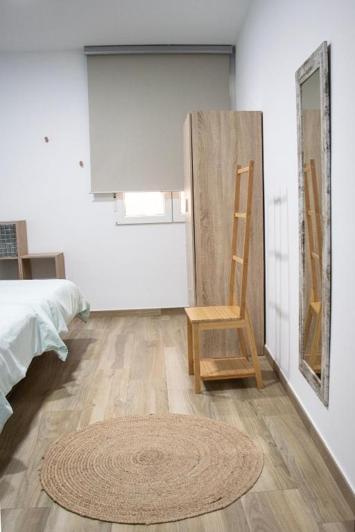 Posteľ alebo postele v izbe v ubytovaní Casas rurales La Carrasca