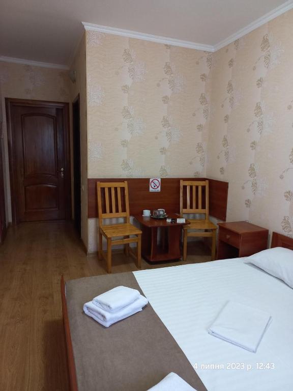 Postel nebo postele na pokoji v ubytování Hotel LaMa 2
