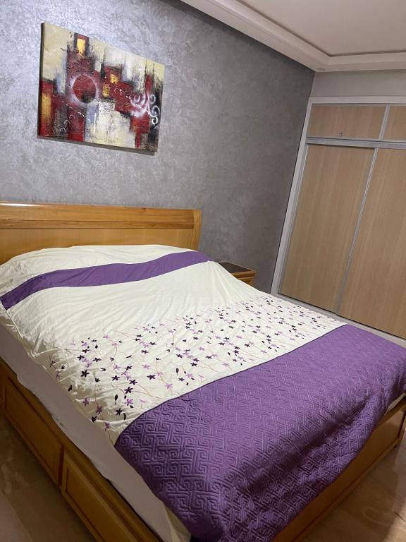 Ένα ή περισσότερα κρεβάτια σε δωμάτιο στο Agadir Haut Founty