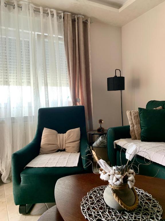 Posezení v ubytování Apartman Get Rest