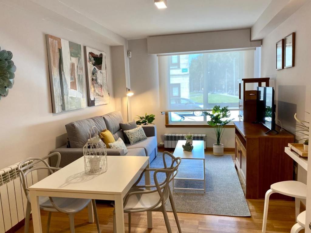 Χώρος καθιστικού στο Andainas A