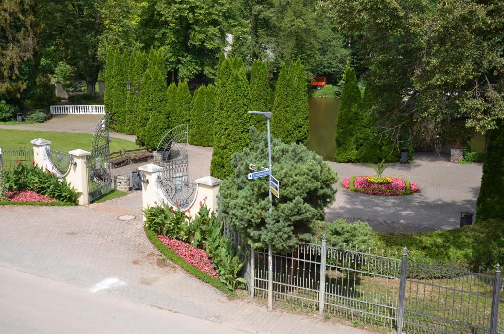 Zahrada ubytování FloraVilla