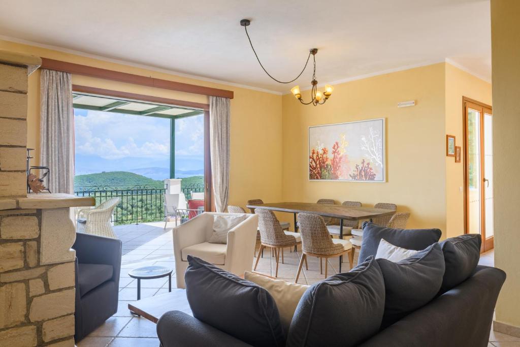 Posezení v ubytování Villa Federica by Rodostamo Collection