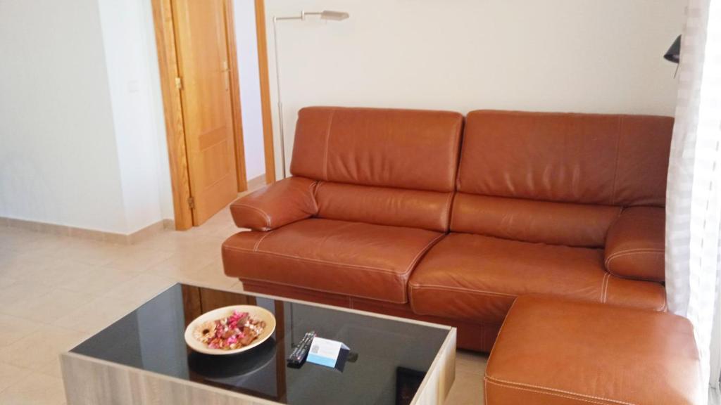 Posezení v ubytování Apartamentos Capricho 3000