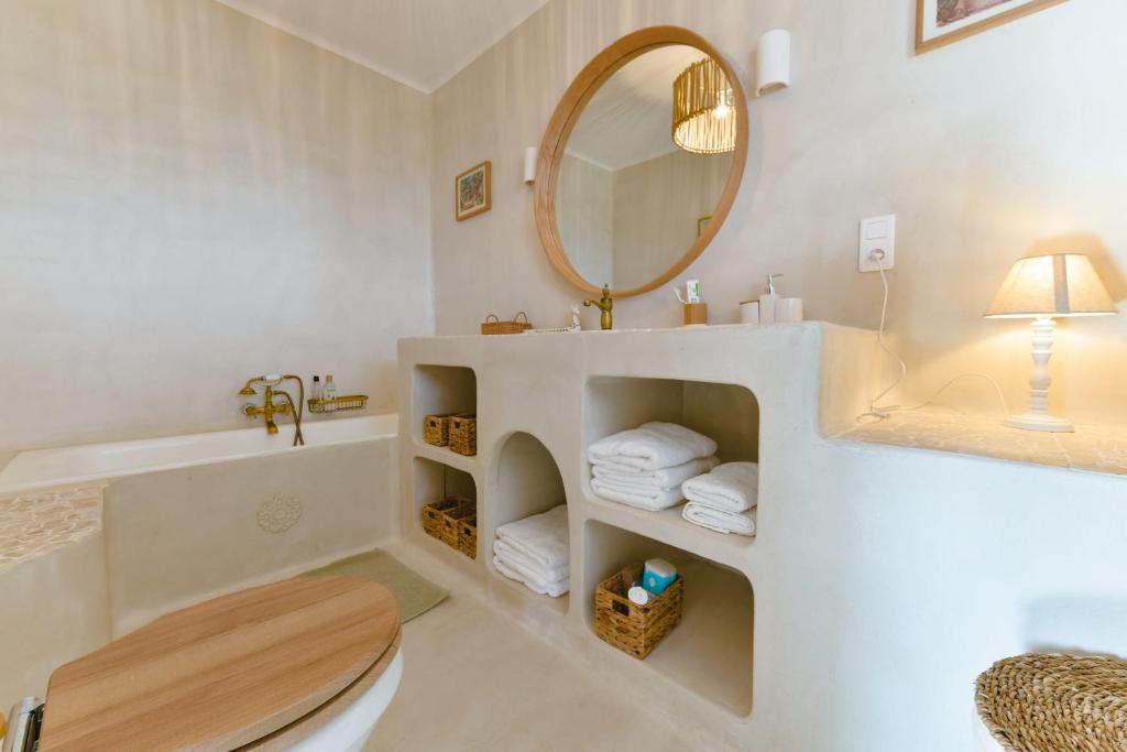 Kúpeľňa v ubytovaní La Villa Deluxe une propriété d'Exception sur les hauteurs d'Ajaccio
