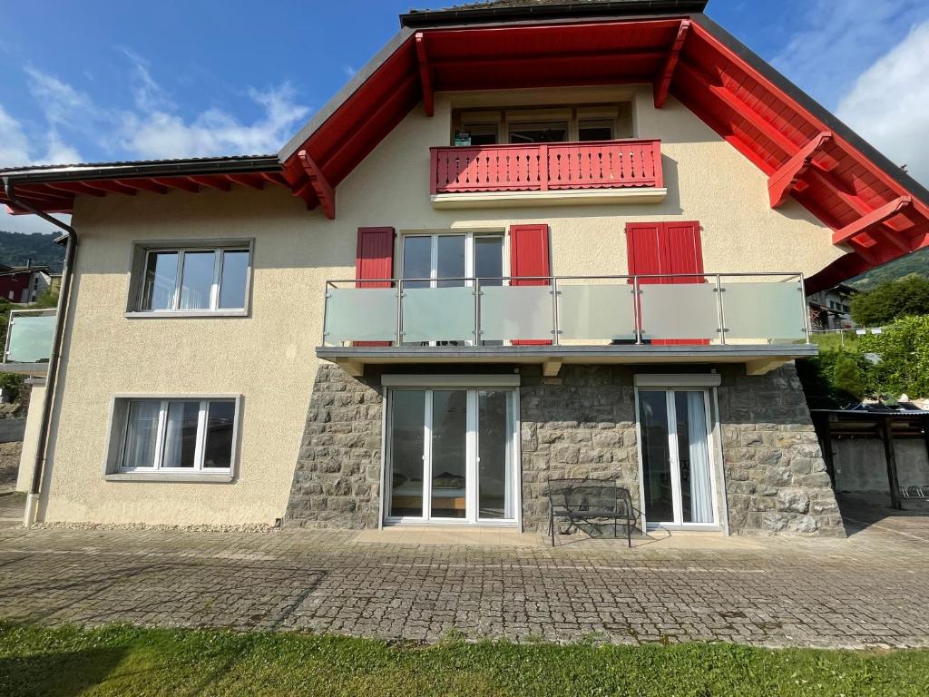 Budova, kde se apartmán nachází