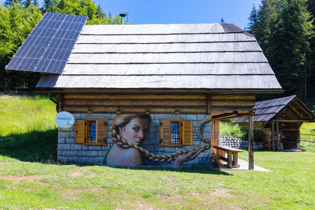 Zahrada ubytování Apartment in Chalet Goldilocks