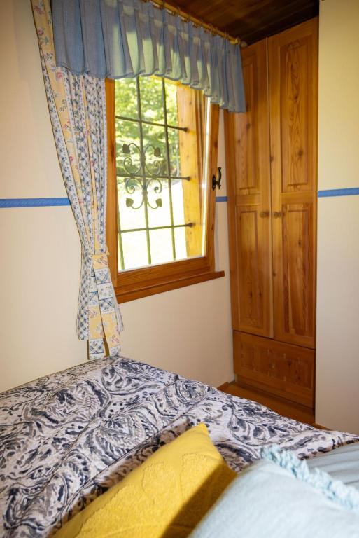 Postel nebo postele na pokoji v ubytování Apartment in Chalet Goldilocks