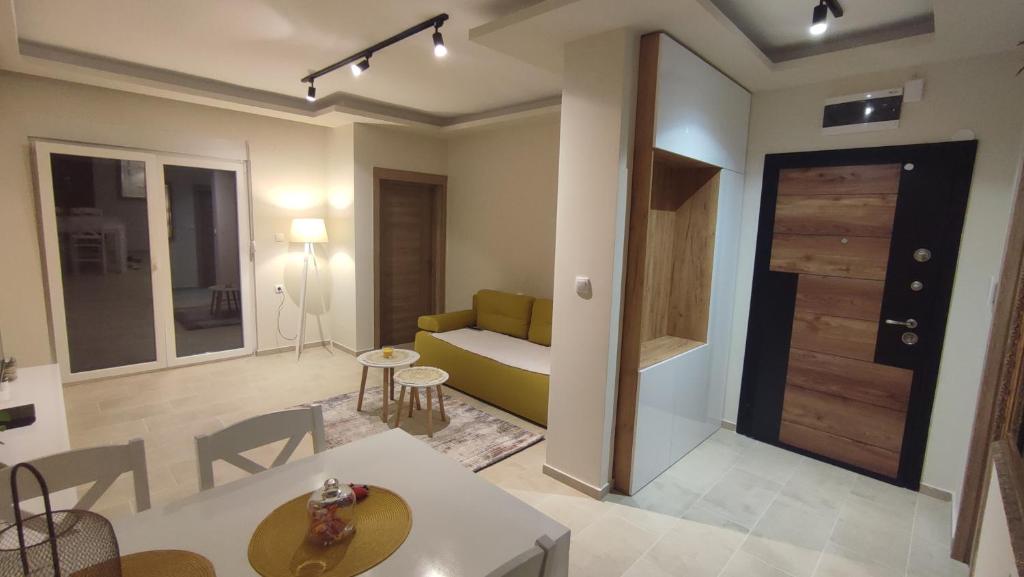 Posezení v ubytování Apartman Front