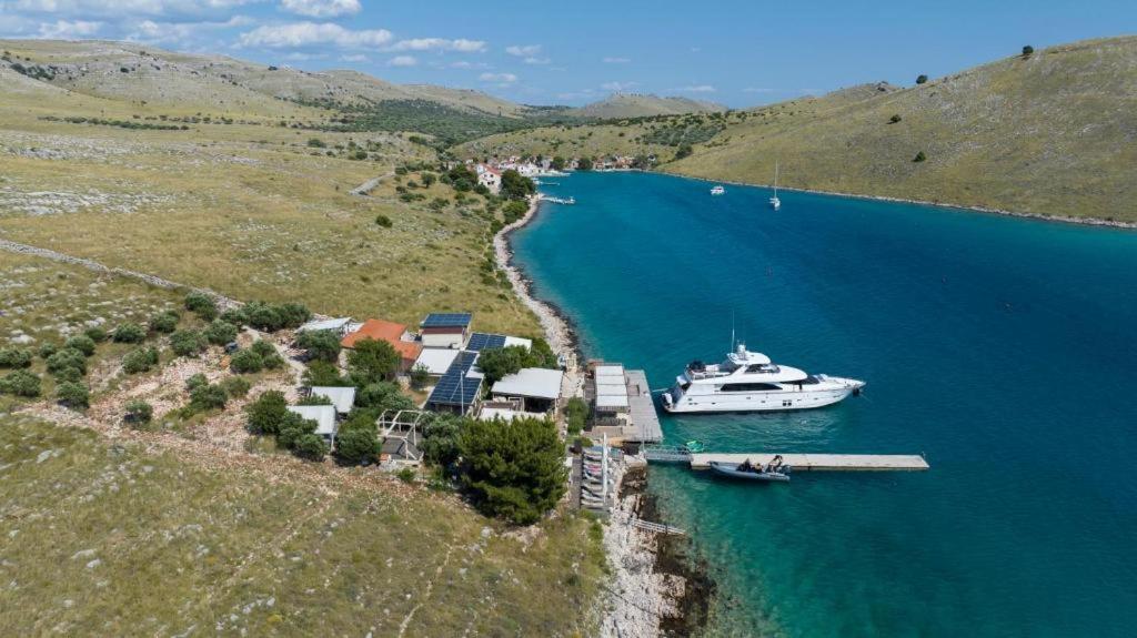 Ett flygfoto av Private Villa Core Croatia