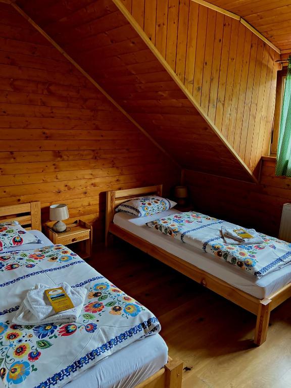 Postel nebo postele na pokoji v ubytování Penzión Driečna