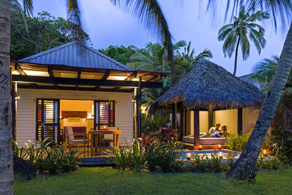 Zahrada ubytování Matamanoa Island Resort