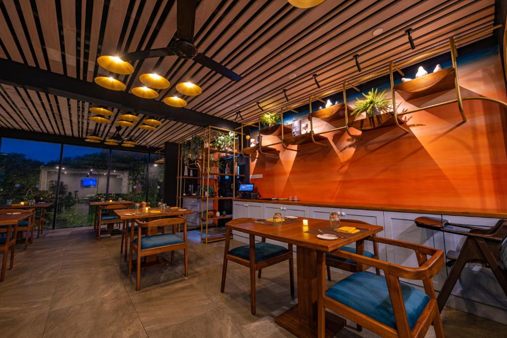 Restaurace v ubytování Agnus Unawatuna