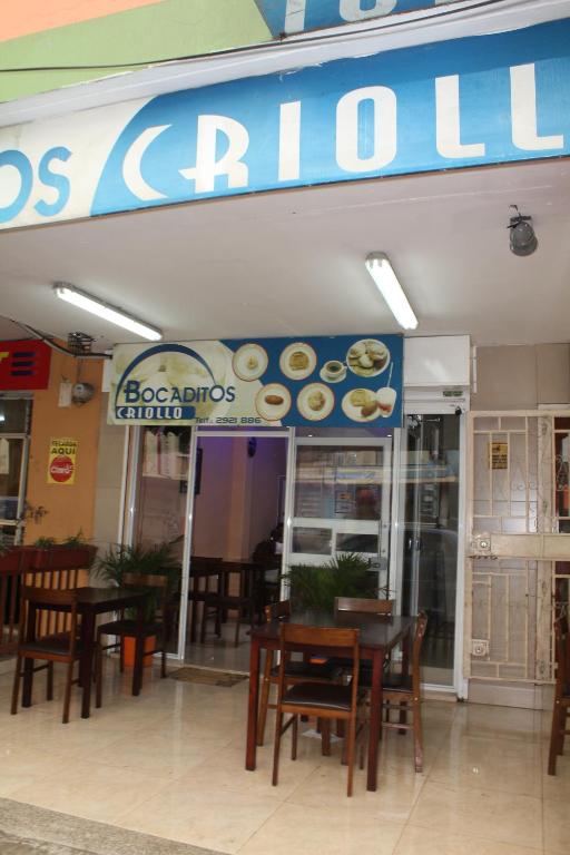 Restaurace v ubytování Hostal Rosa Mar