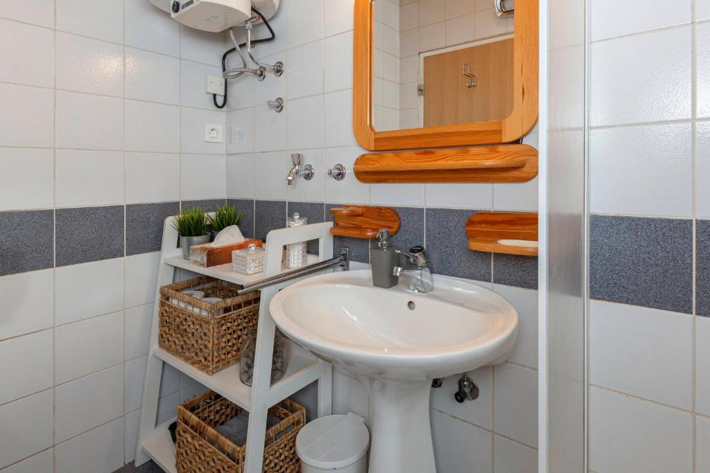 Koupelna v ubytování Apartma Alpine Space, Kranjska Gora - Center