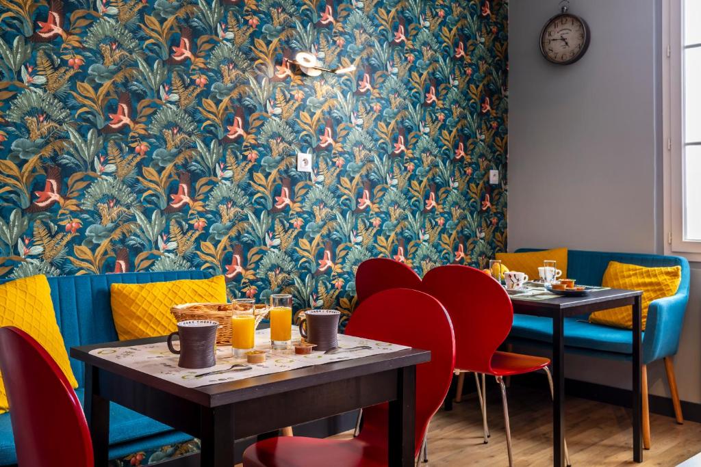 Posezení v ubytování Hôtel Parc Mazon-Biarritz