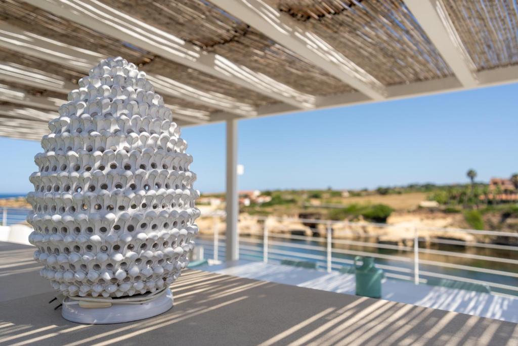 Balkón nebo terasa v ubytování Buona Onda Apartments