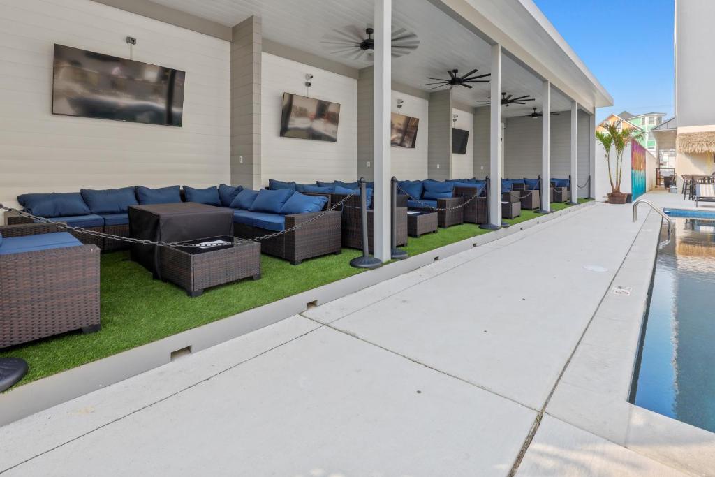 Posezení v ubytování Seaport Suites