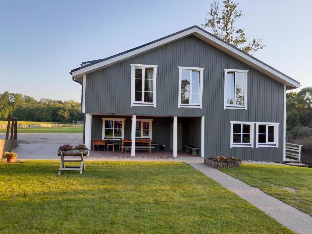 Bygningen som resortet ligger i