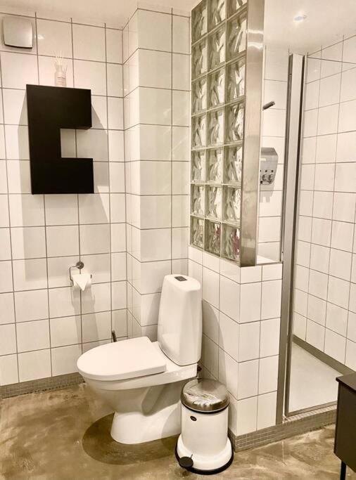 Koupelna v ubytování Leilighet i hjertet av Sunnmøre!