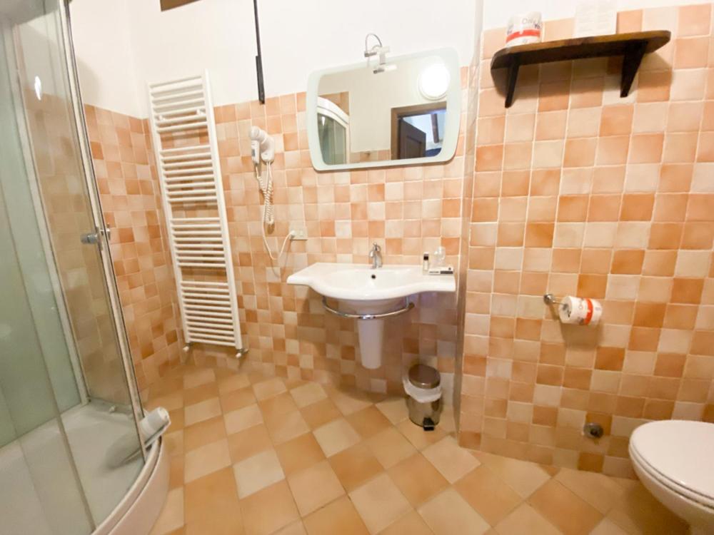 Koupelna v ubytování Borgo Giusto Tuscany