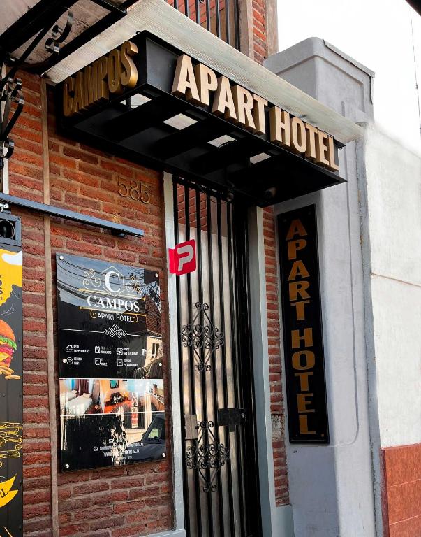 Certifikát, hodnocení, plakát nebo jiný dokument vystavený v ubytování Apart Hotel Campos Rancagua