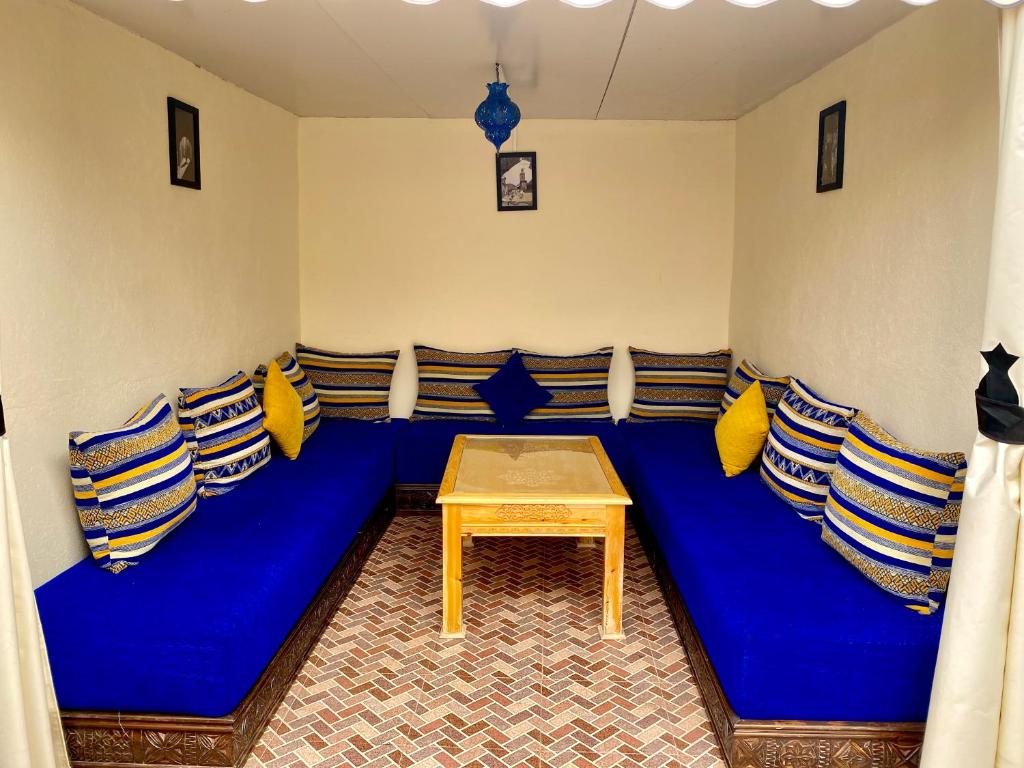 Posezení v ubytování Riad Dar IMANE
