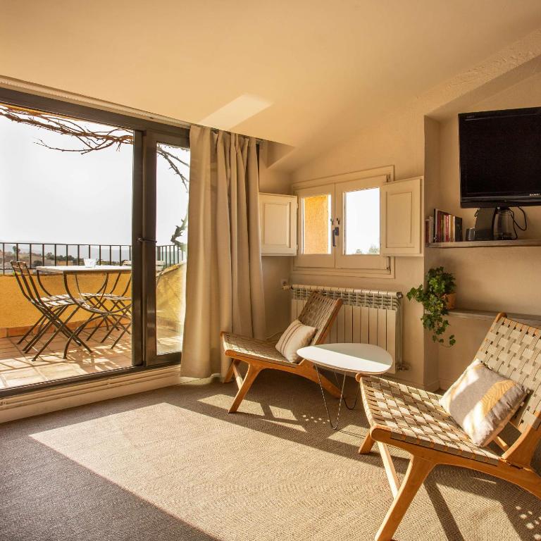Balkón nebo terasa v ubytování Hotel Boutique Niu de Sol - Designed for Adults