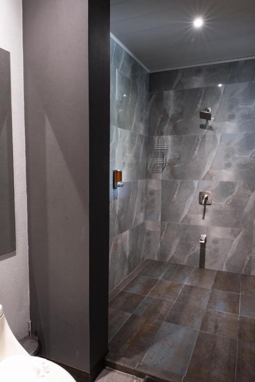 Koupelna v ubytování Hotel FAREMITI Uvita