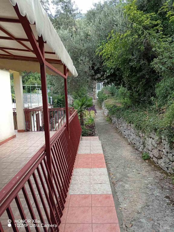 Zahrada ubytování Apartmani Gina