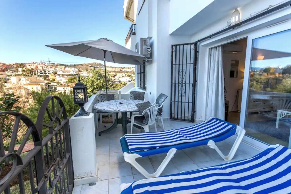 Balkon lub taras w obiekcie Pueblo Los Olivos, Riviera del Sol