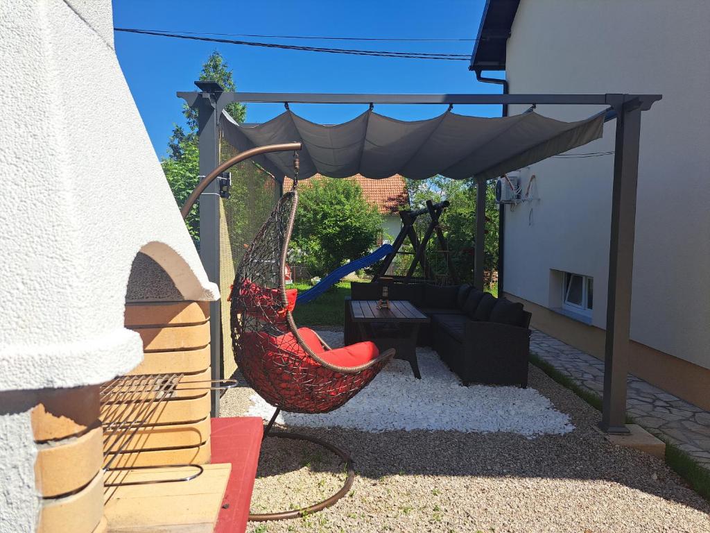 Zahrada ubytování Apartment Dado