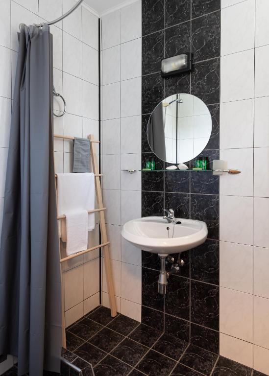 Koupelna v ubytování Sea House Afrodita II