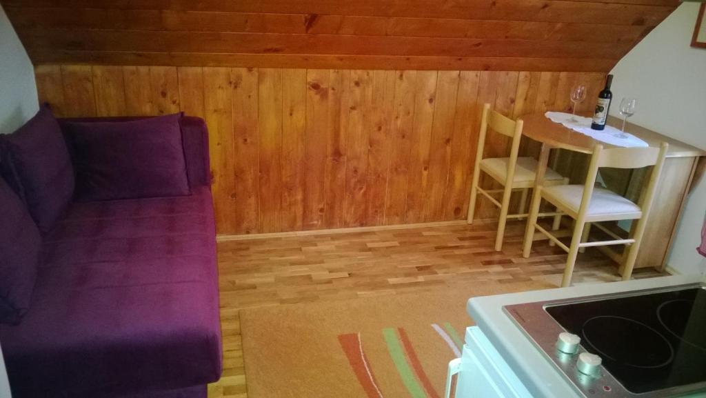 Posezení v ubytování Guest House Milena