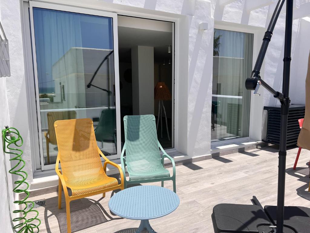 Balkón nebo terasa v ubytování Tarifa Cozy House - Las Cañas I