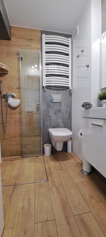Kúpeľňa v ubytovaní Apartament Na Szkolnej