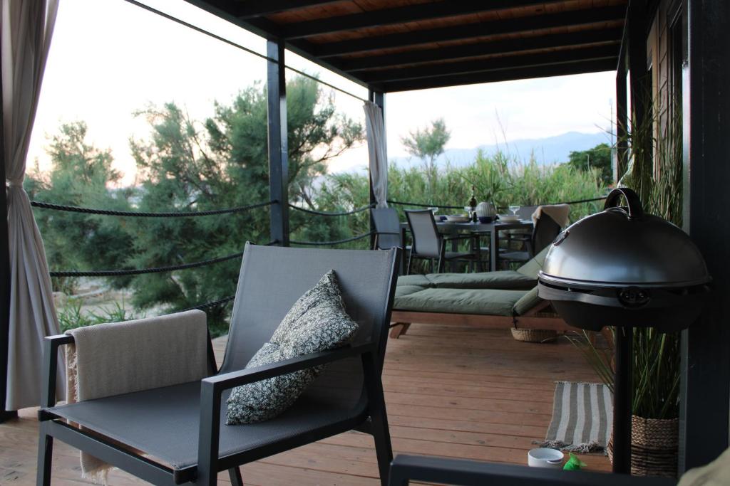 Posezení v ubytování Sha-Shaaa Luxury Mobile Home - Terra Park SpiritoS