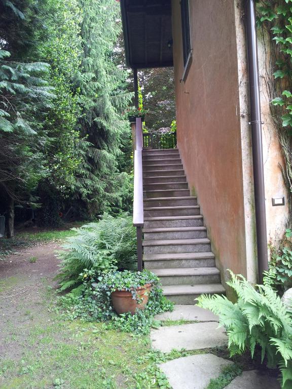 A garden outside Il Faggio Rosso