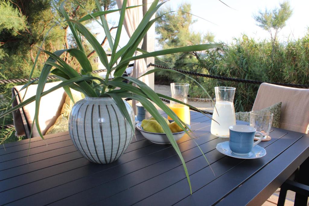 Balkón nebo terasa v ubytování Sha-Shaaa Luxury Mobile Home - Terra Park SpiritoS