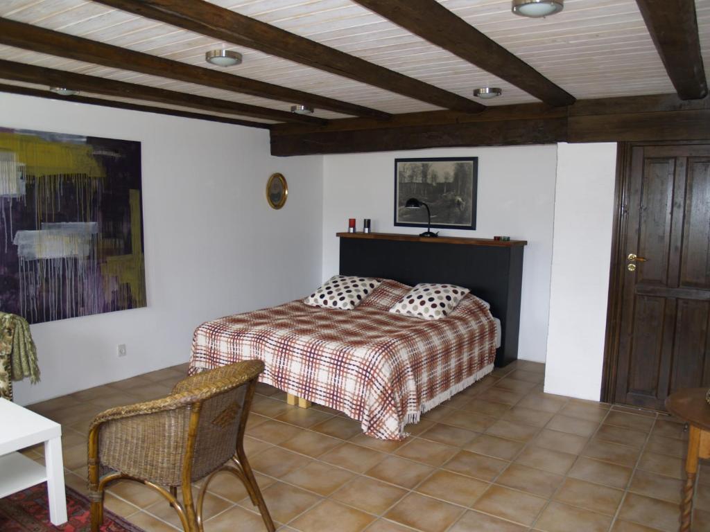 Postel nebo postele na pokoji v ubytování Juhl's Bed & Breakfast