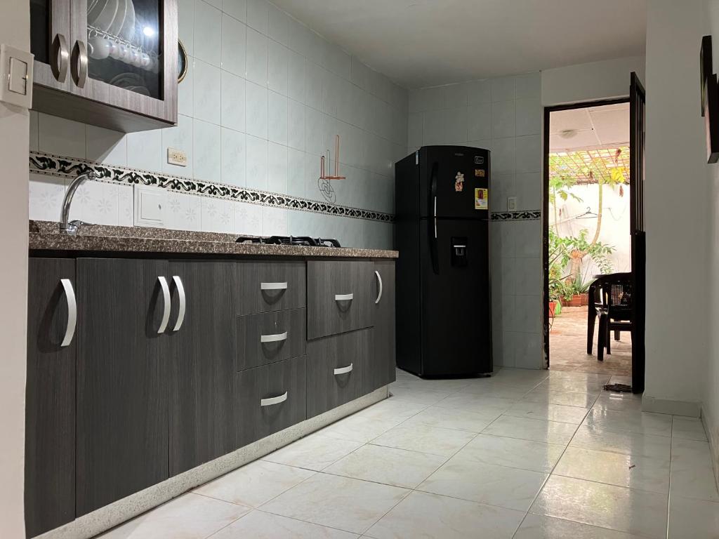 Kuchyň nebo kuchyňský kout v ubytování Casa Encanto Cartagena Colombia