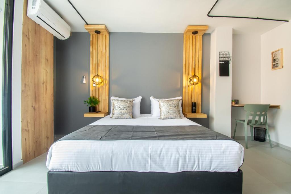 Postel nebo postele na pokoji v ubytování Barcelo Coliving