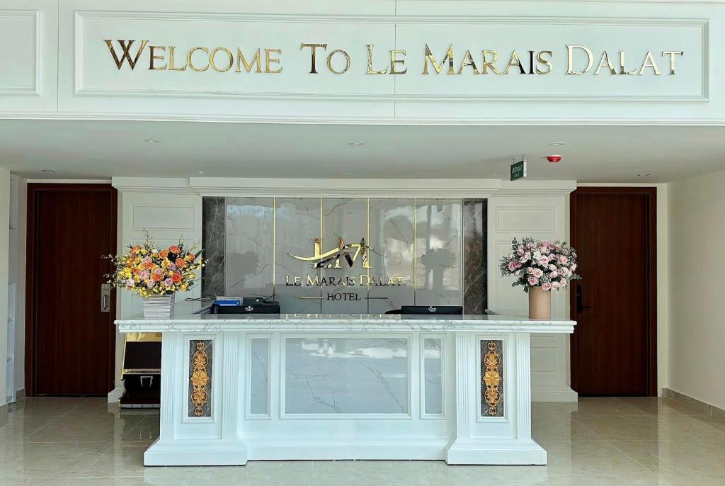 Vstupní hala nebo recepce v ubytování Le Marais Hotel Dalat
