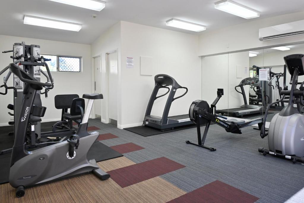 Fitness centrum a/nebo fitness zařízení v ubytování Beachfront Choices - Beach, Lagoon, Spa ZE1