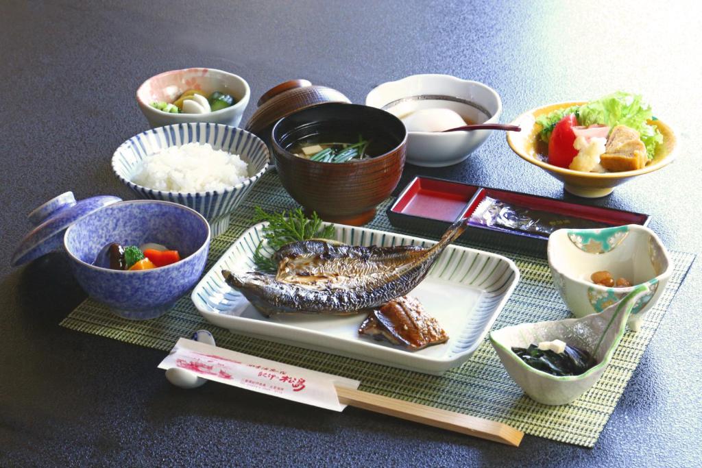 Đồ ăn tại/gần ryokan