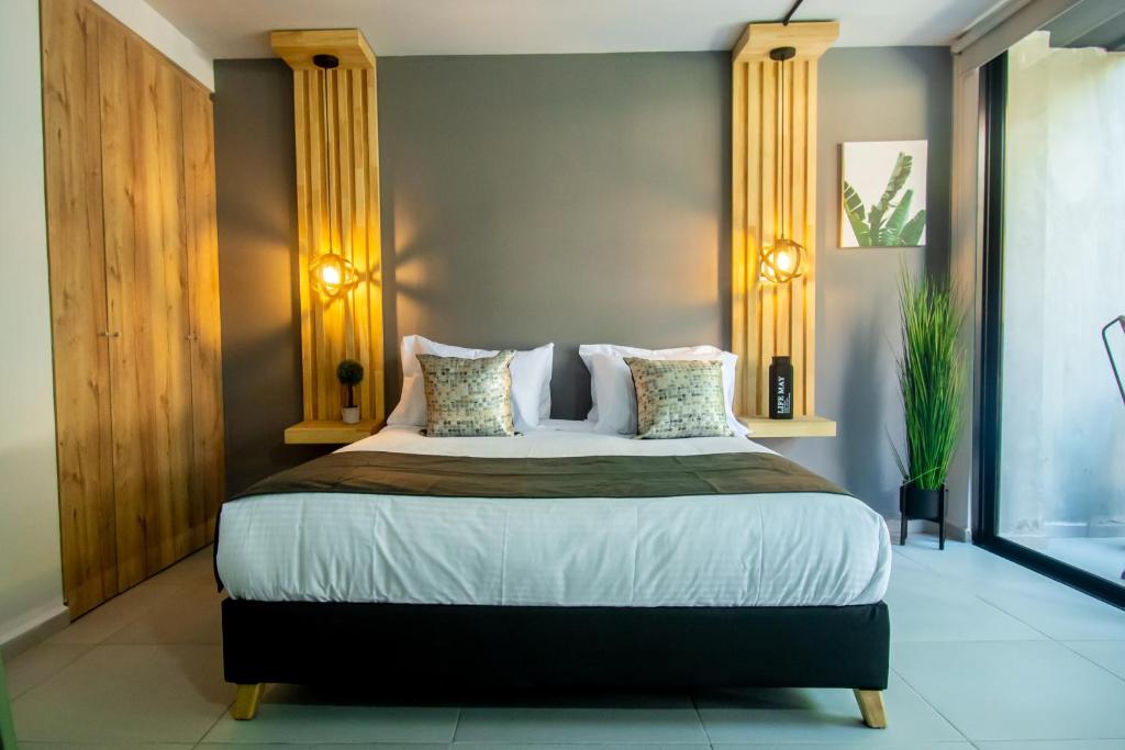 Postel nebo postele na pokoji v ubytování Barcelo Coliving